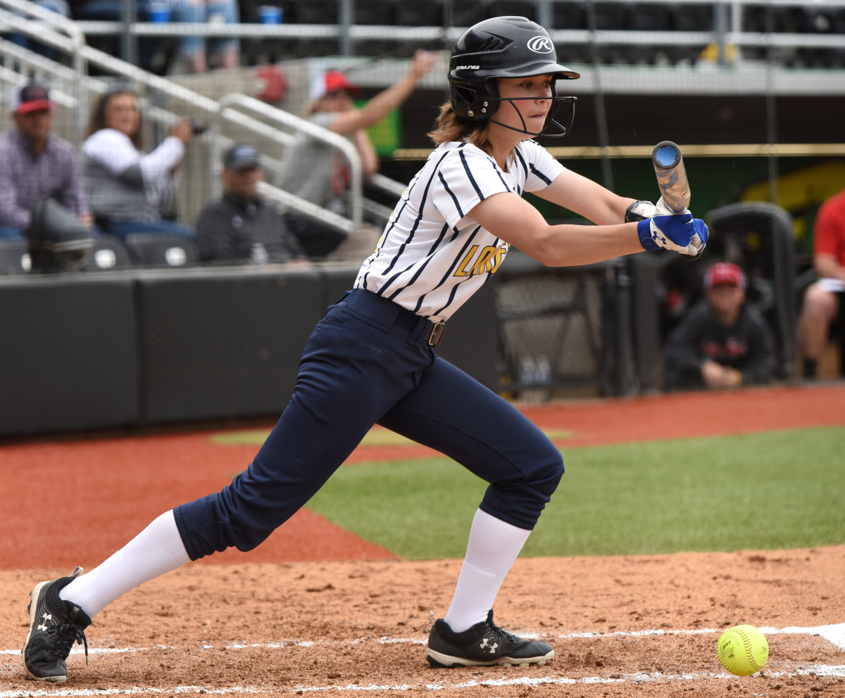 Lakeview Grant Union 2A:1A softball final Taylor Balkom 9